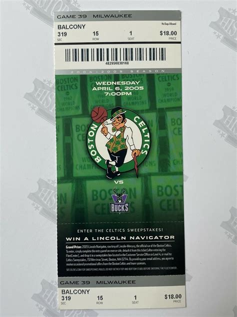 Boston Celtics Tickets .